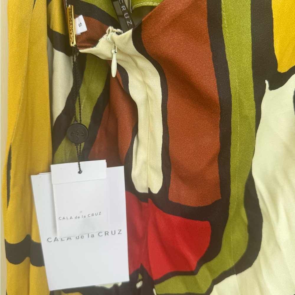 NWT CALA de la CRUZ Oliviera dress - Picture 10 of 12